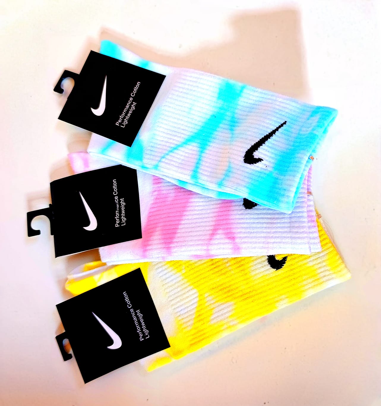 Tie Dye Long Nike Socks